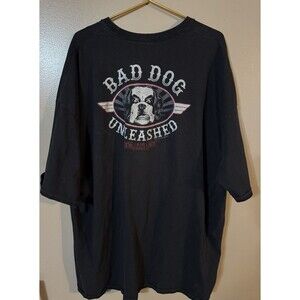 Big Dogs 5XL Bad Dog Unleashed Black T-shirt 2015